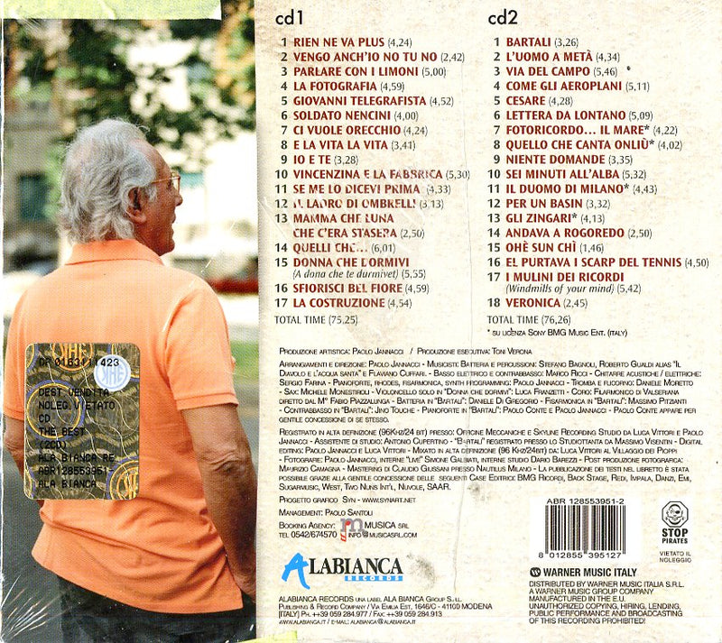 Jannacci Enzo - Best Of Enzo Jannacci Cd 8012855395127