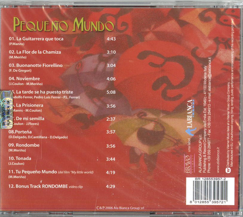 Inti Illimani - Pequeno Mundo Cd 8012855395721