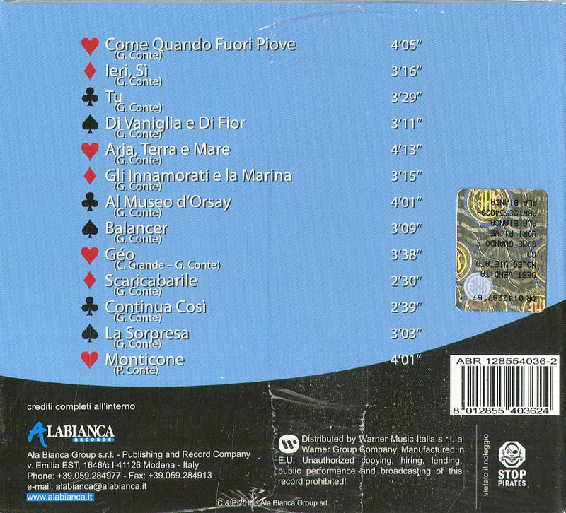 Conte Giorgio - C.Q.F.P.(Come,Quando,Fuori,Piove) CD 8012855403624