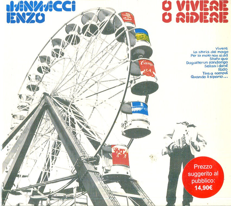 Jannacci Enzo - O Vivere O Ridere Cd 8012855404126