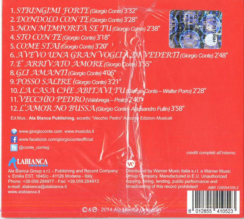 Conte Giorgio - 2014 Cascina Piovanotto Cd 8012855410523