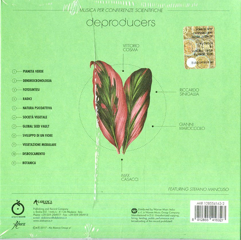 Deproducers - Botanica (Box Set) Cd 8012855416327