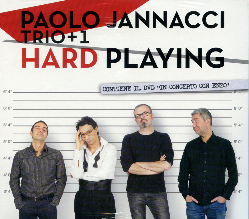 Jannacci Paolo Trio - Hard Playing (Cd+Dvd) Cd 8012855416426