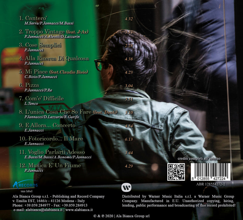 Jannacci Paolo - CanterÃ² (Sanremo 2020) Cd 8012855427224