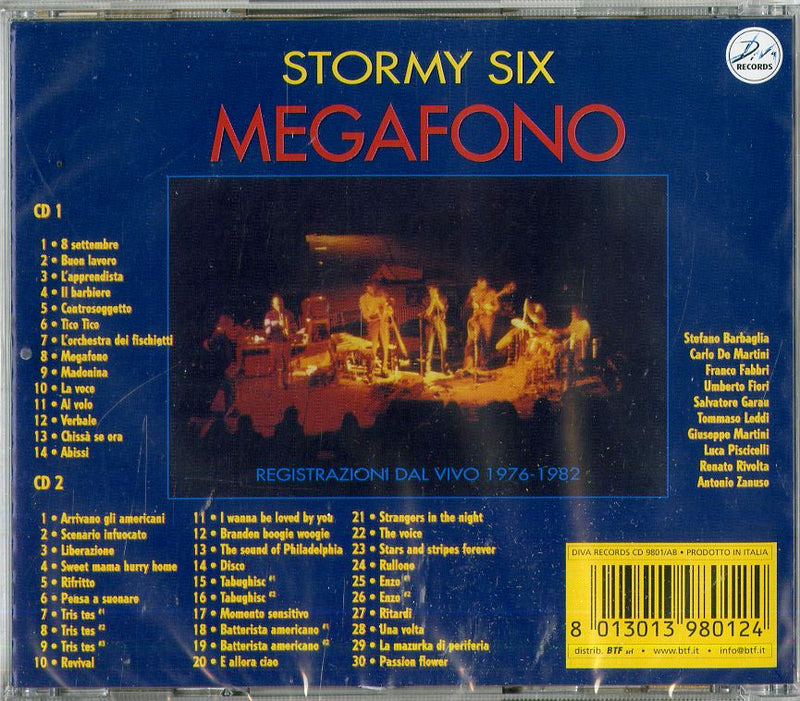 Stormy Six - Megafono Cd 8013013980124