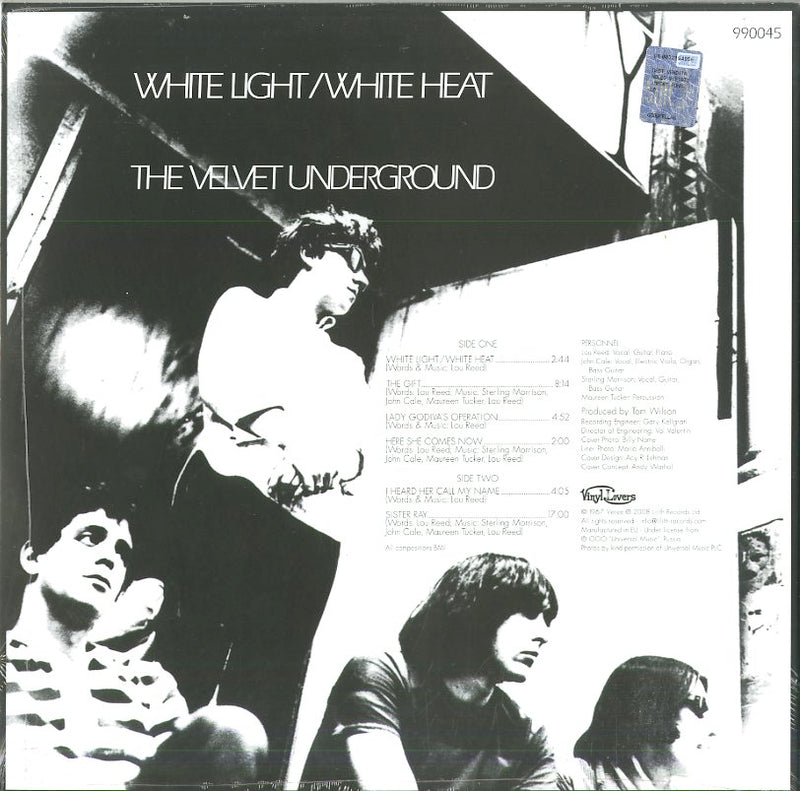 Velvet Underground The - White Light,White Heat (Spec.Ed.Clear Purple Vynil) Lp 8013252990045