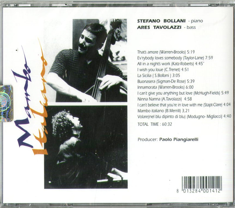 Bollani Stefano, Tavolazzi Ares - Mambo Italiano CD 8013284001412