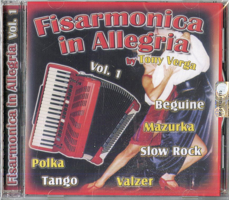 Verga Tony - Fisarmonica In Allegria Vol 1 Cd 8014406218862