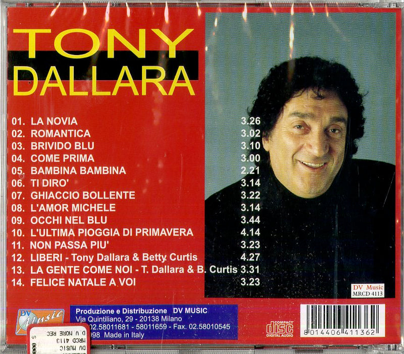 Dallara Tony - La Novia Cd 8014406411362