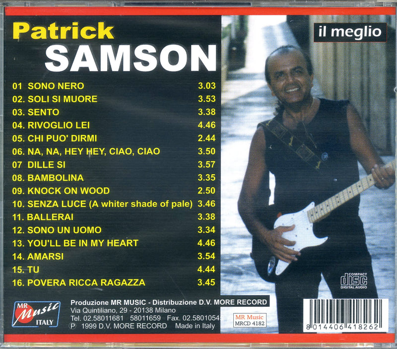 Samson Patrick - Il Meglio Cd 8014406418262