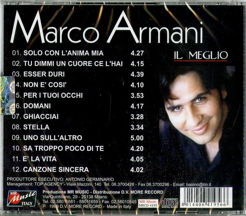 Armani Marco - Il Meglio CD 8014406419566