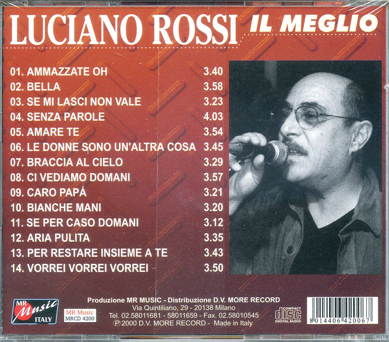Rossi Luciano - Il Meglio Cd 8014406420067