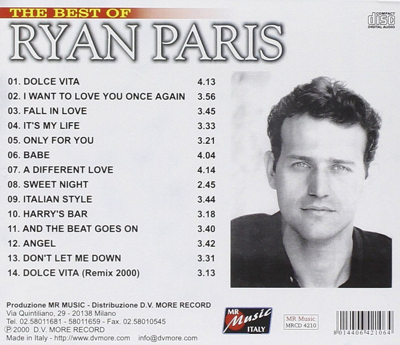 Paris Ryan - The Best Cd 8014406421064