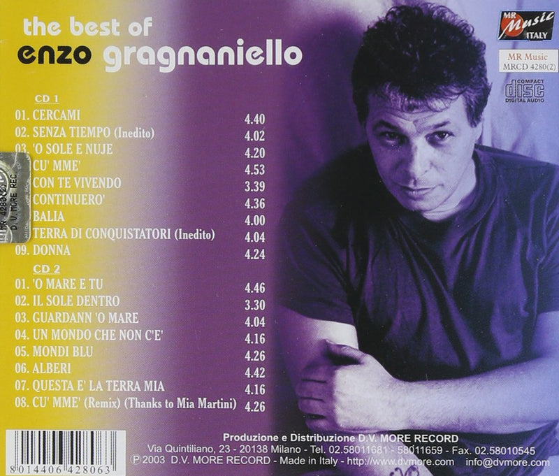 Gragnaniello Enzo - The Best Of Enzo Gragnaniello Cd 8014406428063