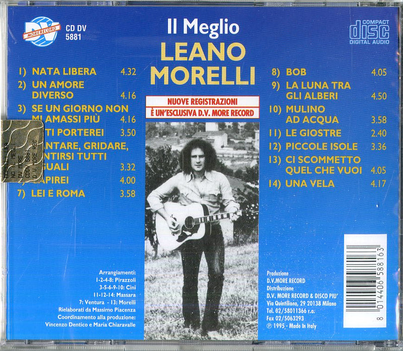 Morelli Leano - Il Meglio Cd 8014406588163