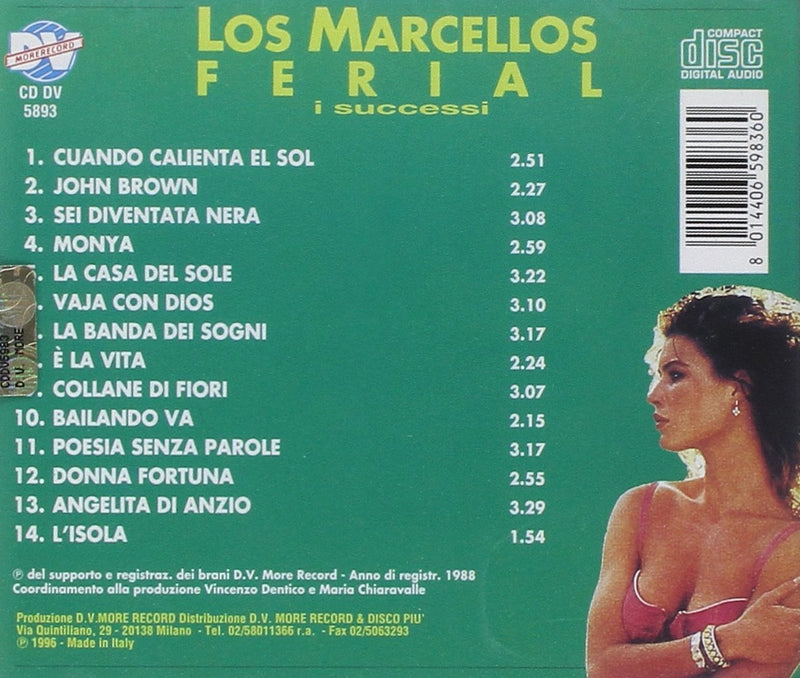 Los Marcellos Ferial - I Successi CD 8014406598360