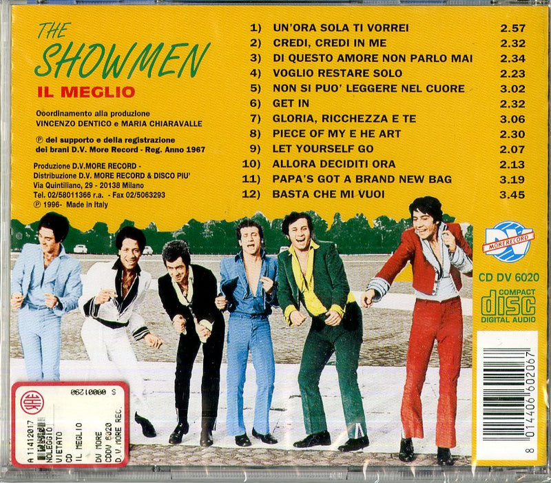Showmen ,The - Il Meglio Cd 8014406602067