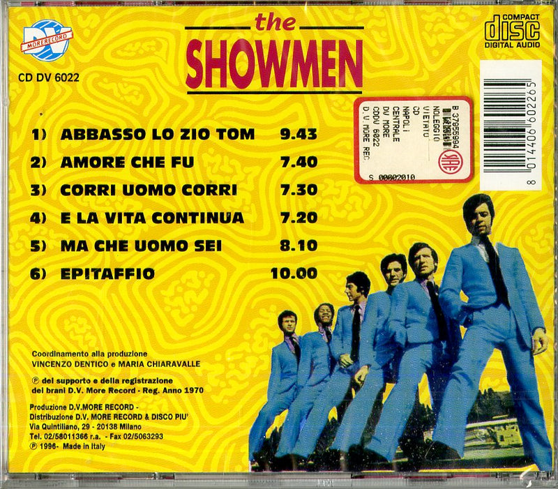 Showmen The - Napoli Centrale Cd 8014406602265
