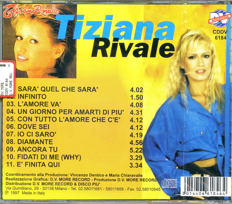 Rivale Tiziana - Il Meglio Cd 8014406618464