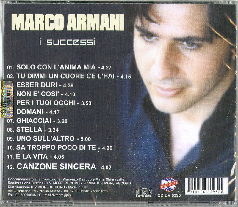 Armani Marco - I Successi Cd 8014406639568