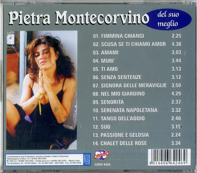 Montecorvino Pietra - Del Suo Meglio Cd 8014406642469