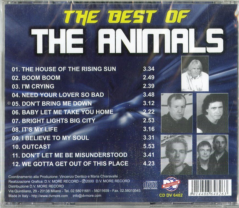 Animals The - The Best Of The Animals Cd 8014406648263