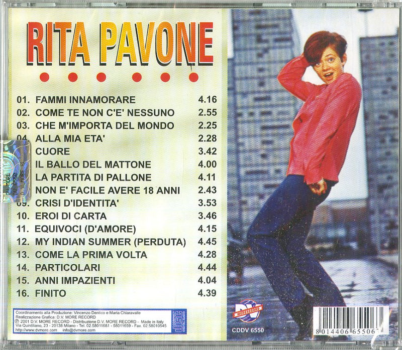 Pavone Rita - Rita Pavone Cd 8014406655063
