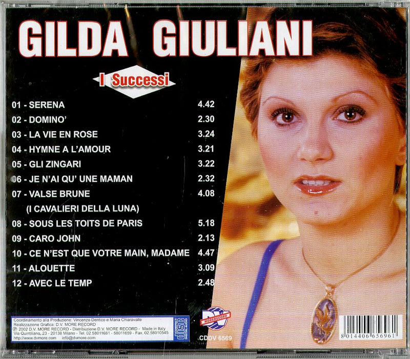 Giuliani Gilda - I Successi Cd 8014406656961