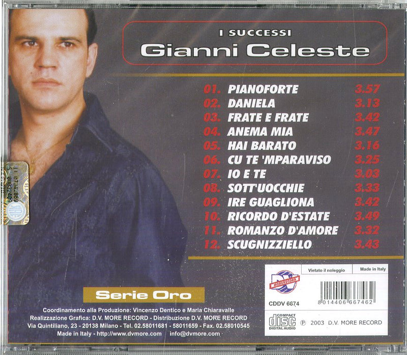 Celeste Gianni - I Successi (Serie Oro) Cd 8014406667462