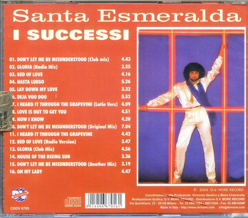 Santa Esmeralda - I Successi Cd 8014406670561