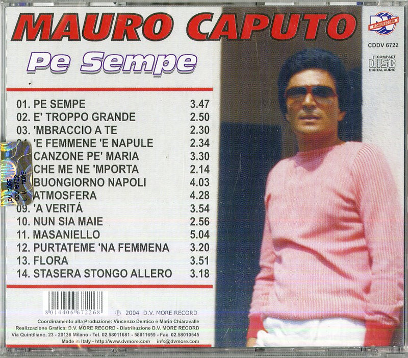 Caputo Mauro - Pe Sempe Cd 8014406672268
