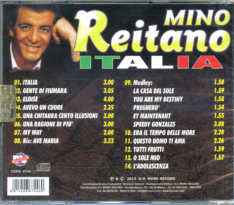 Reitano Mino - Italia Cd 8014406674460
