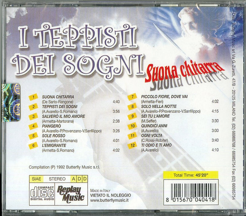 Teppisti Dei Sogni I - Suona Chitarra CD 8015670040418