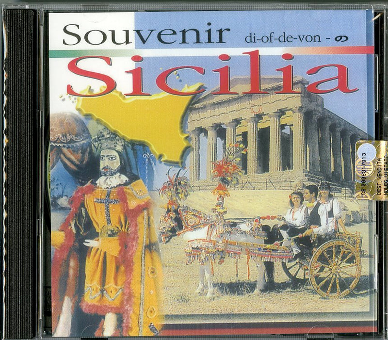 Compilation - Souvenir Di Sicilia Cd 8015670042009