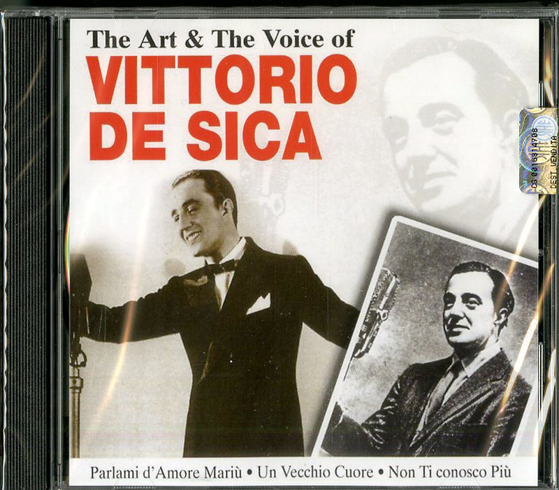 De Sica Vittorio - The Art & The Voice Of V. De Sica Cd 8015670042023