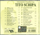 Schipa Tito - Tito Schipa Greatest Hits Cd 8015670042214