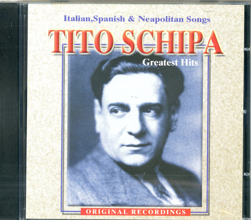 Schipa Tito - Tito Schipa Greatest Hits Cd 8015670042214