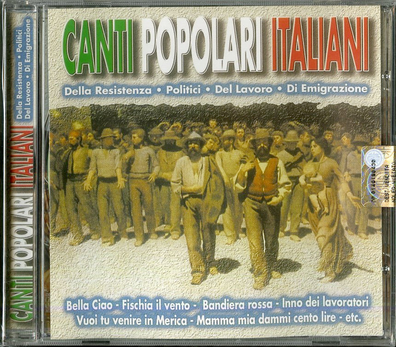 Compilation - Canti Popolari Italiani-Bandiera Rossa Cd 8015670044034