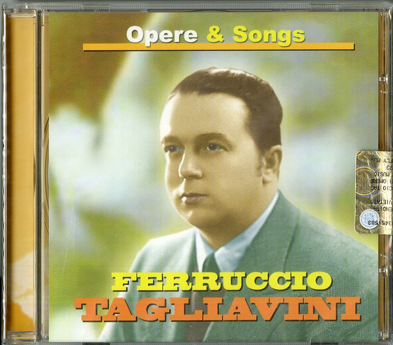 Tagliavini Ferruccio - Opere & Songs Cd 8015670044737