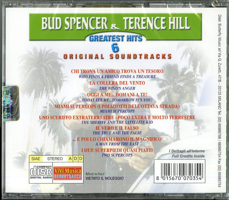 Compilation - Bud Spencer & Terence Hill 6 Cd 8015670070354