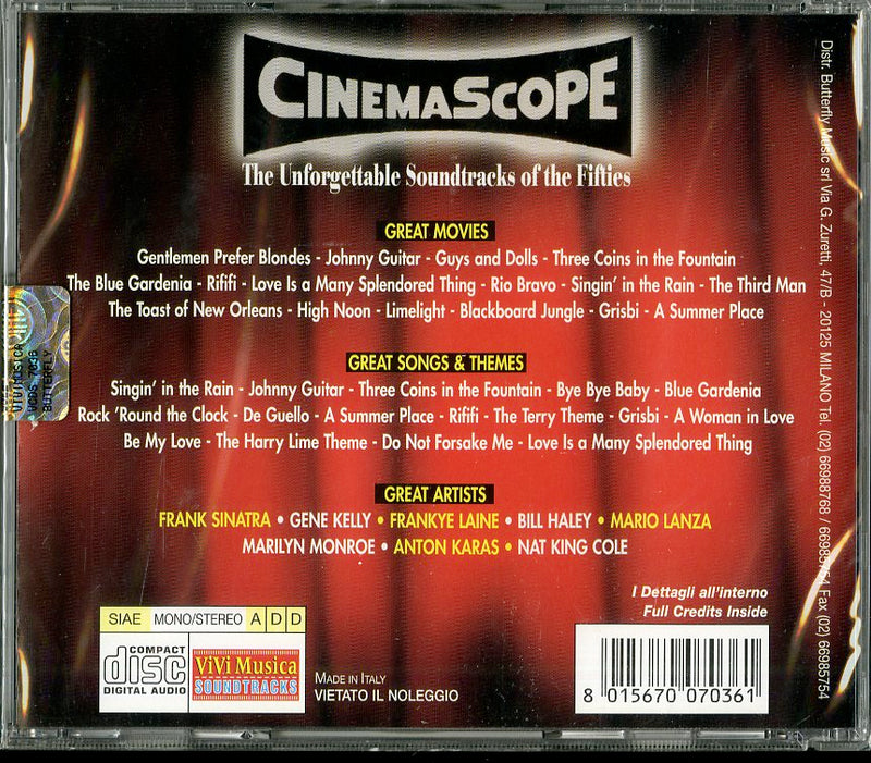 Compilation - Scandalo Al Sole Cd 8015670070361