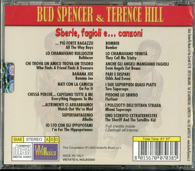 Compilation - Sberle Fagioli...E Canzoni Cd 8015670070385