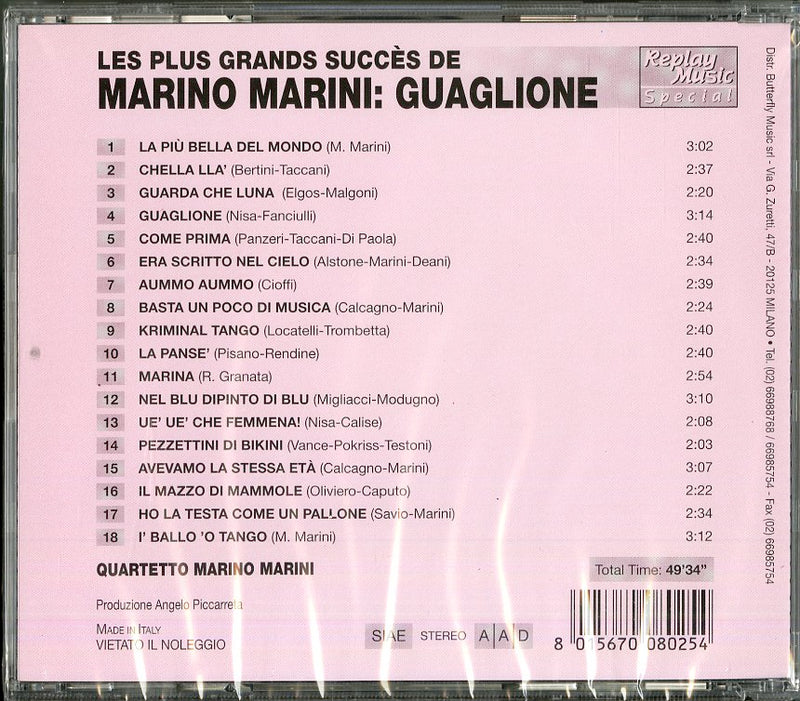 Marini Marino - Les Plus Grands Succes De Cd 8015670080254