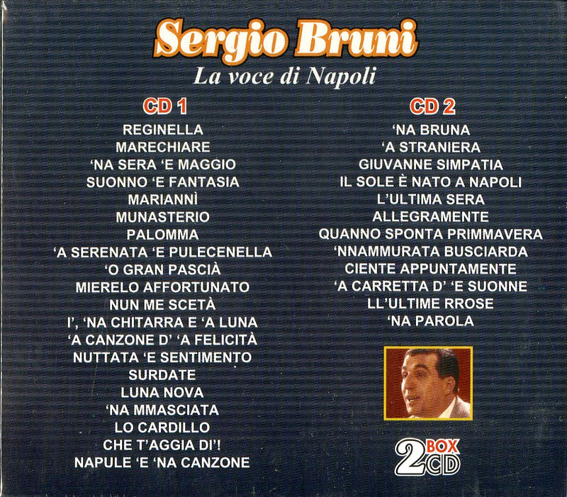 Bruni Sergio - La Voce Di Napoli Cd 8015670092080