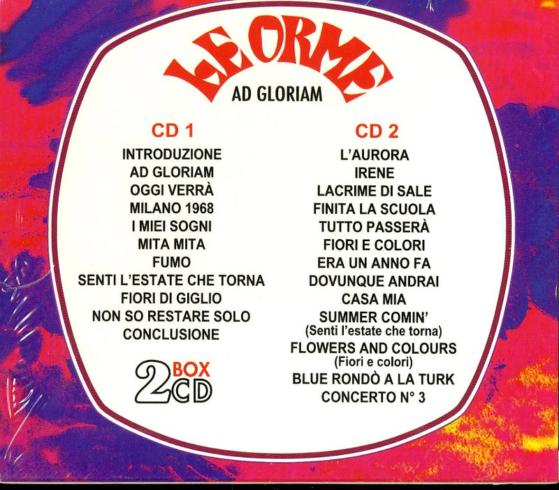 Orme Le - Ad Gloriam Cd 8015670092219