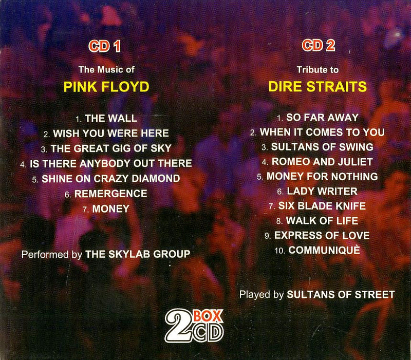 Compilation - The Music Of Pink Floyd & Dire Straits Cd 8015670092394