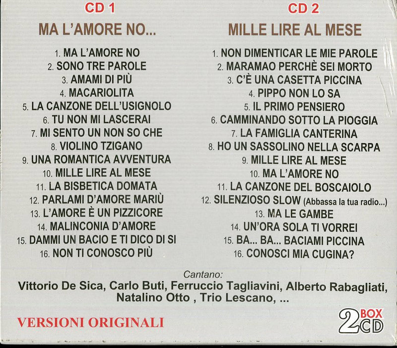Compilation - Parlami D'Amore Mariu' Cd 8015670092479