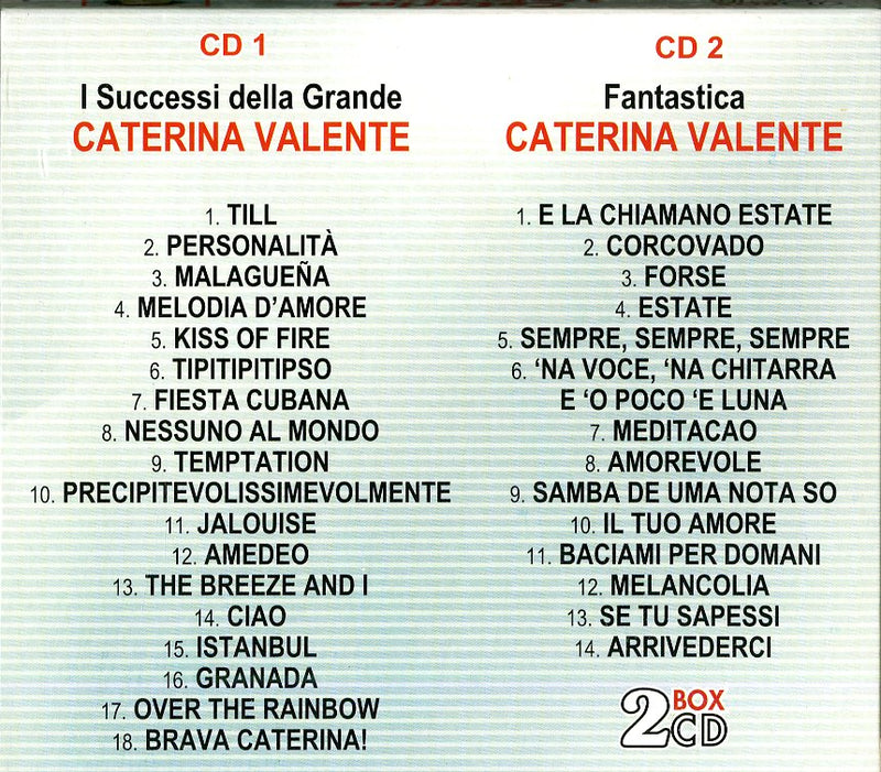 Valente Caterina - Caterina Valente CD 8015670092530