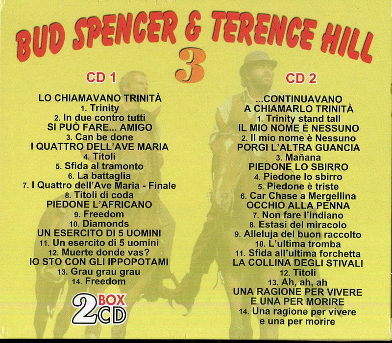 Compilation - Bud Spencer & Terence Hill 3 Cd 8015670092578