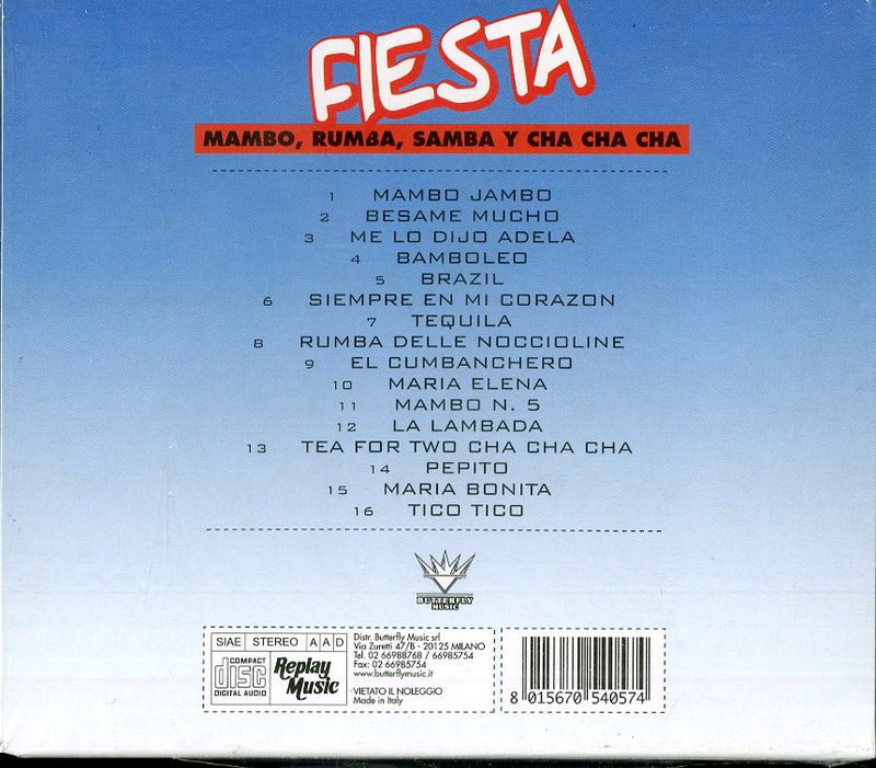 Compilation - Fiesta (Mambo,Rumba,Salsa Y Cha Cha CD 8015670540574